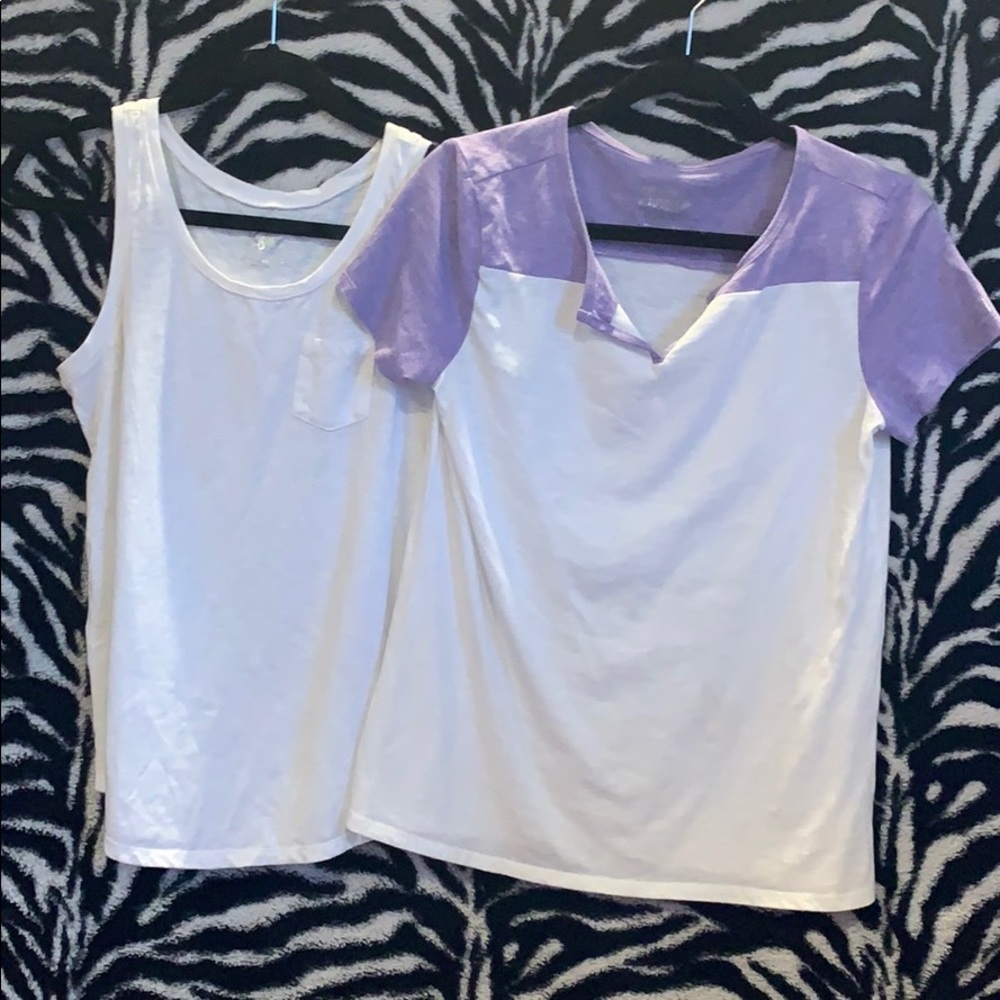 two justice t-shirts